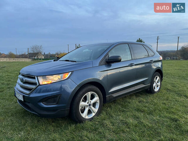 Синий Форд Эдж, объемом двигателя 2 л и пробегом 110 тыс. км за 14900 $, фото 3 на Automoto.ua