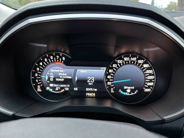 Синий Форд Эдж, объемом двигателя 2 л и пробегом 88 тыс. км за 18000 $, фото 3 на Automoto.ua