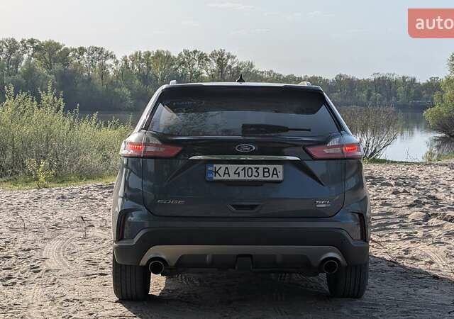 Синий Форд Эдж, объемом двигателя 2 л и пробегом 49 тыс. км за 21750 $, фото 10 на Automoto.ua