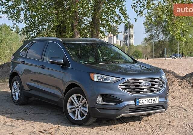 Синий Форд Эдж, объемом двигателя 2 л и пробегом 49 тыс. км за 21750 $, фото 5 на Automoto.ua