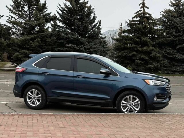 Синий Форд Эдж, объемом двигателя 2 л и пробегом 88 тыс. км за 18000 $, фото 4 на Automoto.ua