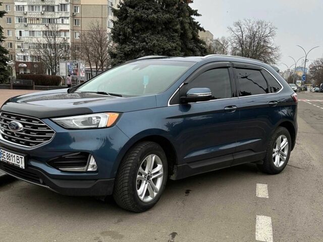 Синий Форд Эдж, объемом двигателя 2 л и пробегом 88 тыс. км за 18000 $, фото 2 на Automoto.ua