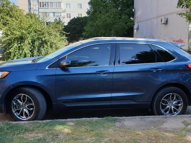 Синий Форд Эдж, объемом двигателя 2 л и пробегом 88 тыс. км за 18000 $, фото 6 на Automoto.ua