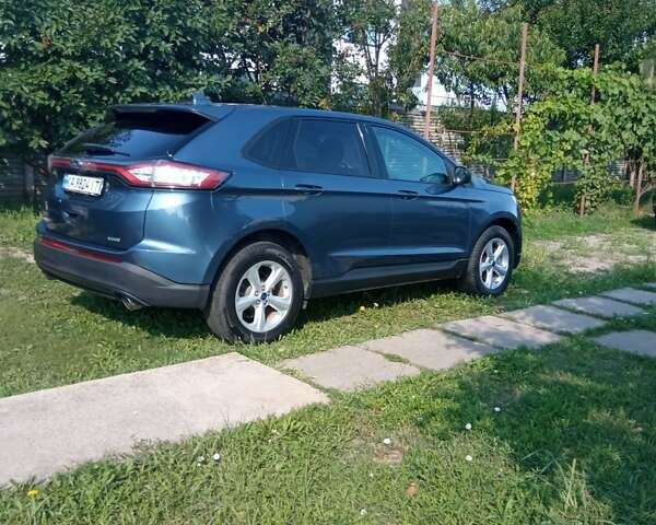 Синий Форд Эдж, объемом двигателя 2 л и пробегом 100 тыс. км за 17250 $, фото 20 на Automoto.ua
