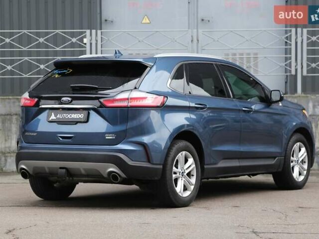 Синий Форд Эдж, объемом двигателя 2 л и пробегом 55 тыс. км за 20300 $, фото 6 на Automoto.ua