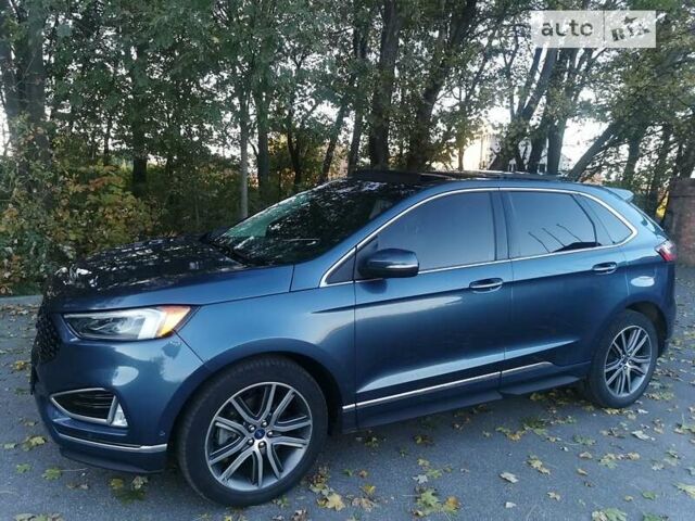 Синій Форд Едж, об'ємом двигуна 2 л та пробігом 60 тис. км за 22000 $, фото 5 на Automoto.ua