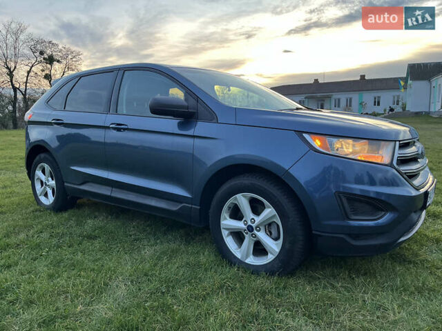 Синий Форд Эдж, объемом двигателя 2 л и пробегом 110 тыс. км за 14900 $, фото 2 на Automoto.ua