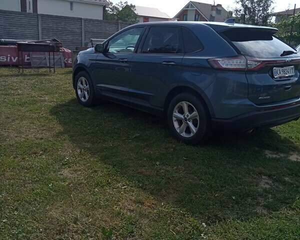Синий Форд Эдж, объемом двигателя 2 л и пробегом 100 тыс. км за 17250 $, фото 3 на Automoto.ua