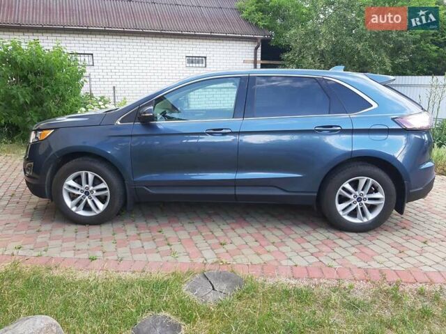 Синий Форд Эдж, объемом двигателя 2 л и пробегом 85 тыс. км за 22500 $, фото 2 на Automoto.ua