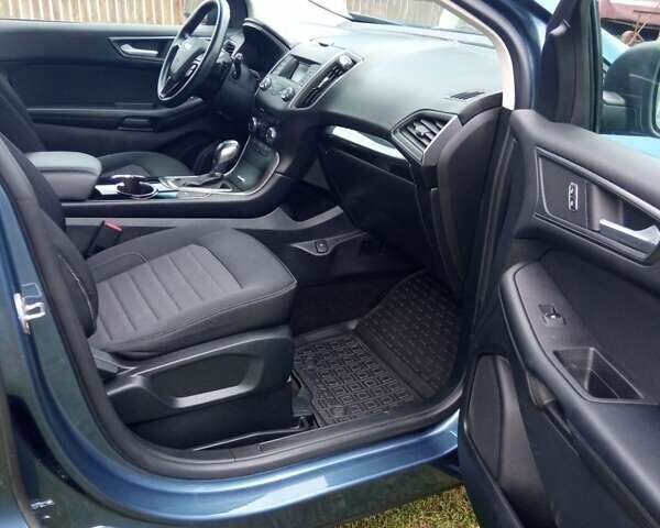 Синий Форд Эдж, объемом двигателя 2 л и пробегом 100 тыс. км за 17250 $, фото 9 на Automoto.ua