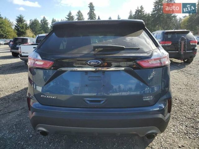 Синий Форд Эдж, объемом двигателя 2 л и пробегом 81 тыс. км за 3000 $, фото 5 на Automoto.ua