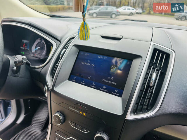 Синій Форд Едж, об'ємом двигуна 2 л та пробігом 69 тис. км за 17999 $, фото 38 на Automoto.ua