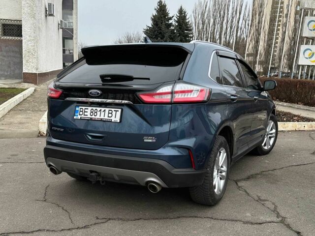 Синий Форд Эдж, объемом двигателя 2 л и пробегом 88 тыс. км за 18000 $, фото 5 на Automoto.ua