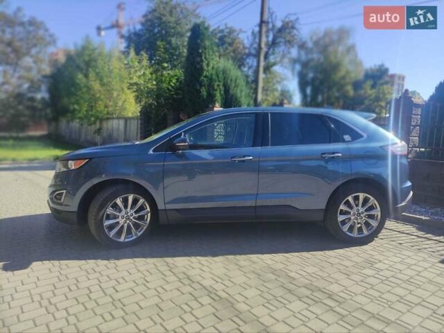 Синій Форд Едж, об'ємом двигуна 2 л та пробігом 140 тис. км за 16500 $, фото 4 на Automoto.ua