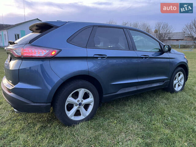 Синий Форд Эдж, объемом двигателя 2 л и пробегом 110 тыс. км за 14900 $, фото 6 на Automoto.ua