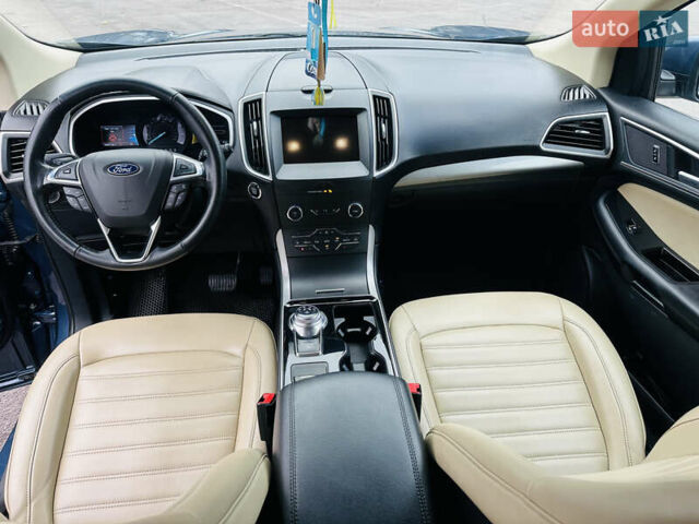 Синій Форд Едж, об'ємом двигуна 2 л та пробігом 69 тис. км за 17999 $, фото 29 на Automoto.ua