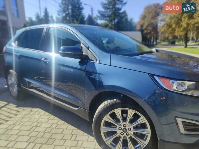Синій Форд Едж, об'ємом двигуна 2 л та пробігом 140 тис. км за 16500 $, фото 8 на Automoto.ua
