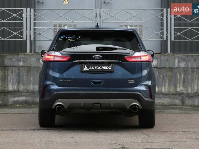 Синий Форд Эдж, объемом двигателя 2 л и пробегом 55 тыс. км за 20300 $, фото 5 на Automoto.ua