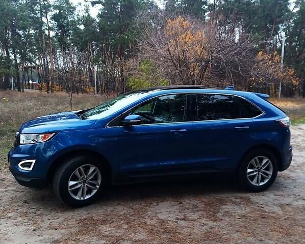 Синий Форд Эдж, объемом двигателя 2 л и пробегом 120 тыс. км за 18500 $, фото 8 на Automoto.ua