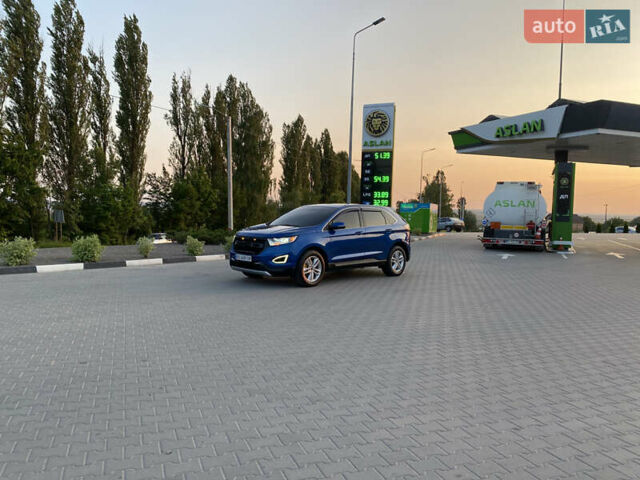 Синий Форд Эдж, объемом двигателя 3.5 л и пробегом 53 тыс. км за 15999 $, фото 77 на Automoto.ua