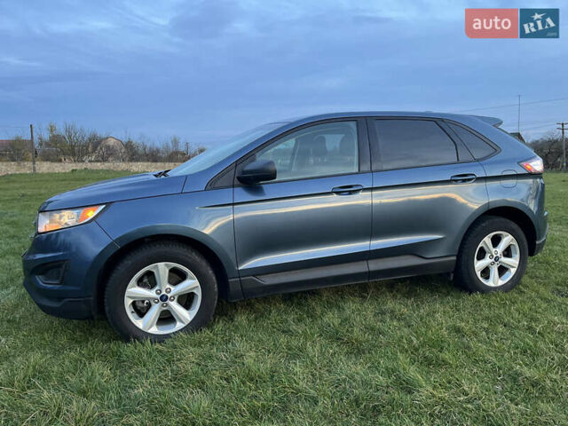 Синий Форд Эдж, объемом двигателя 2 л и пробегом 110 тыс. км за 14900 $, фото 5 на Automoto.ua