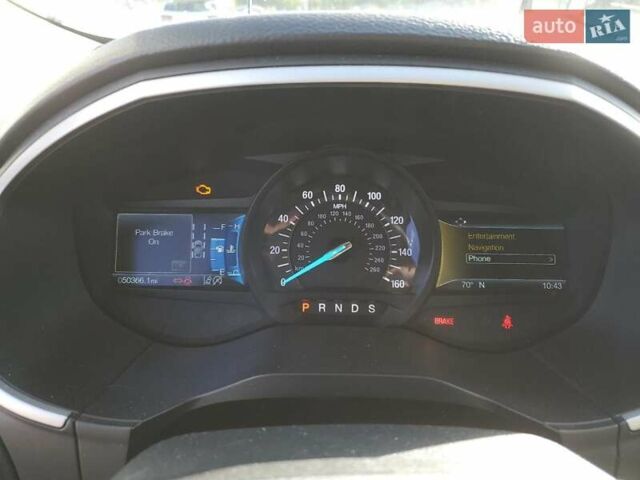 Синий Форд Эдж, объемом двигателя 2 л и пробегом 81 тыс. км за 3000 $, фото 8 на Automoto.ua