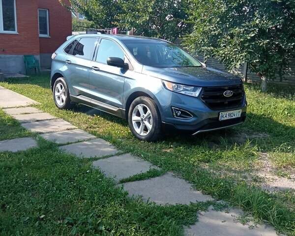 Синий Форд Эдж, объемом двигателя 2 л и пробегом 100 тыс. км за 17250 $, фото 19 на Automoto.ua