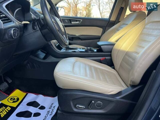 Синий Форд Эдж, объемом двигателя 2 л и пробегом 122 тыс. км за 16700 $, фото 9 на Automoto.ua