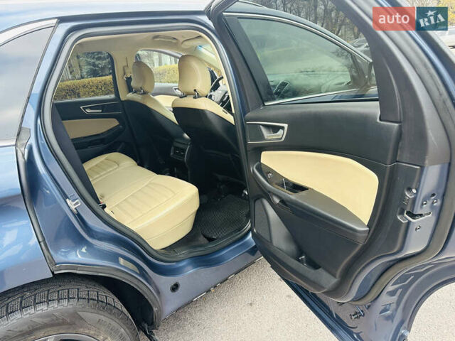 Синій Форд Едж, об'ємом двигуна 2 л та пробігом 69 тис. км за 17999 $, фото 31 на Automoto.ua