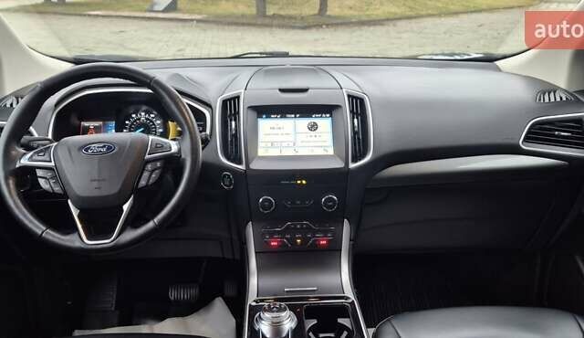 Синий Форд Эдж, объемом двигателя 2 л и пробегом 248 тыс. км за 14499 $, фото 15 на Automoto.ua