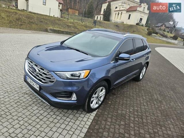 Синий Форд Эдж, объемом двигателя 2 л и пробегом 89 тыс. км за 16250 $, фото 3 на Automoto.ua