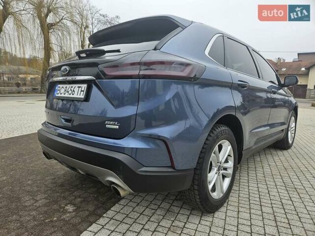 Синий Форд Эдж, объемом двигателя 2 л и пробегом 89 тыс. км за 16250 $, фото 15 на Automoto.ua