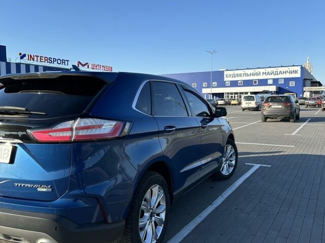 Синий Форд Эдж, объемом двигателя 2 л и пробегом 82 тыс. км за 20000 $, фото 15 на Automoto.ua