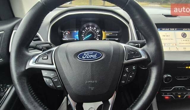 Синий Форд Эдж, объемом двигателя 2 л и пробегом 248 тыс. км за 14499 $, фото 24 на Automoto.ua