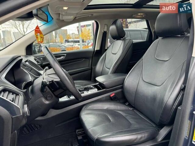 Синій Форд Едж, об'ємом двигуна 2 л та пробігом 60 тис. км за 18990 $, фото 7 на Automoto.ua