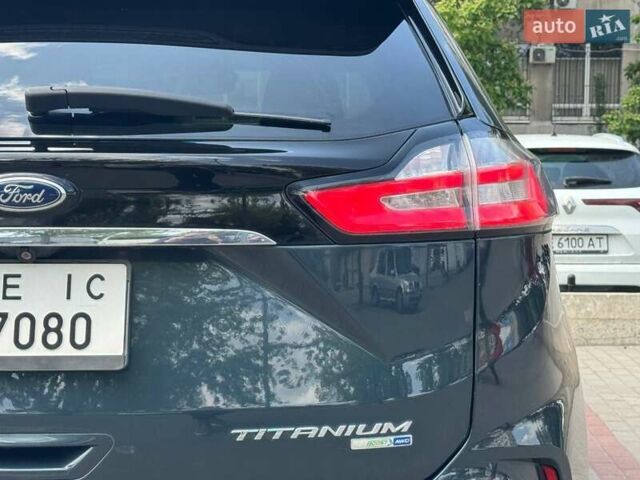 Синий Форд Эдж, объемом двигателя 2 л и пробегом 125 тыс. км за 21200 $, фото 6 на Automoto.ua