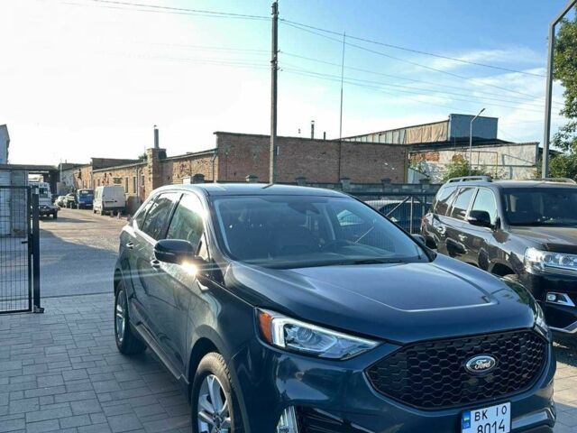 Синий Форд Эдж, объемом двигателя 2 л и пробегом 114 тыс. км за 17500 $, фото 1 на Automoto.ua