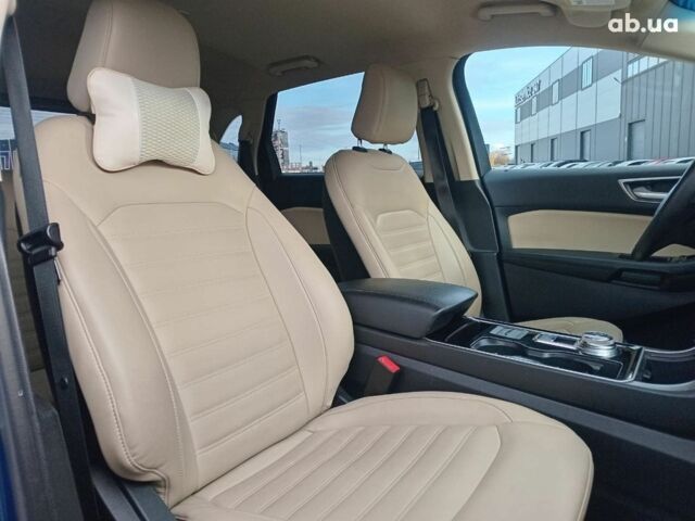 Синий Форд Эдж, объемом двигателя 2 л и пробегом 128 тыс. км за 19190 $, фото 12 на Automoto.ua