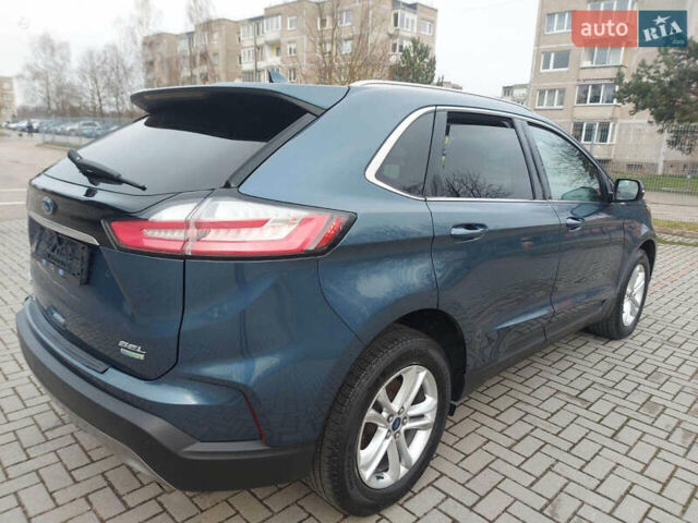 Синий Форд Эдж, объемом двигателя 2 л и пробегом 140 тыс. км за 15800 $, фото 3 на Automoto.ua