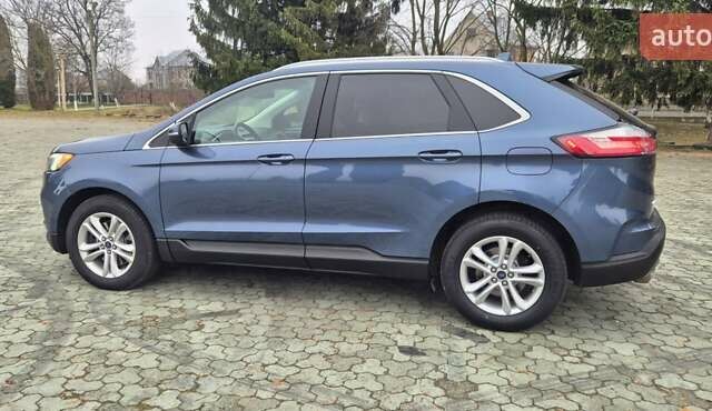 Синий Форд Эдж, объемом двигателя 2 л и пробегом 248 тыс. км за 14499 $, фото 2 на Automoto.ua