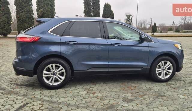 Синий Форд Эдж, объемом двигателя 2 л и пробегом 248 тыс. км за 14499 $, фото 6 на Automoto.ua