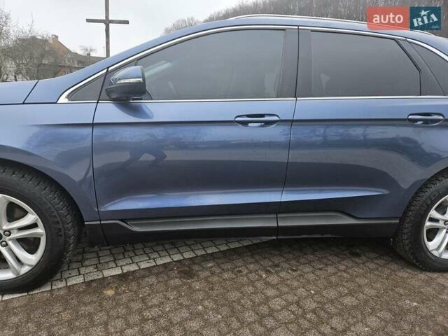 Синий Форд Эдж, объемом двигателя 2 л и пробегом 89 тыс. км за 16250 $, фото 5 на Automoto.ua