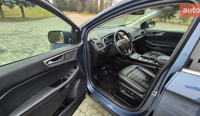 Синий Форд Эдж, объемом двигателя 2 л и пробегом 248 тыс. км за 14499 $, фото 16 на Automoto.ua