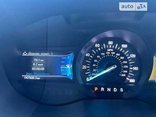 Синий Форд Эдж, объемом двигателя 2 л и пробегом 47 тыс. км за 25500 $, фото 4 на Automoto.ua