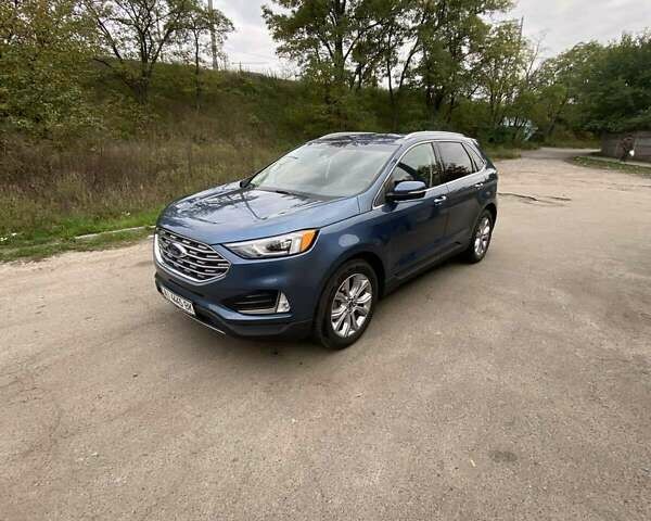 Синий Форд Эдж, объемом двигателя 2 л и пробегом 57 тыс. км за 20500 $, фото 11 на Automoto.ua