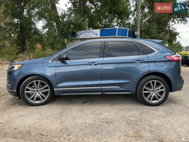 Синий Форд Эдж, объемом двигателя 2 л и пробегом 119 тыс. км за 24490 $, фото 13 на Automoto.ua