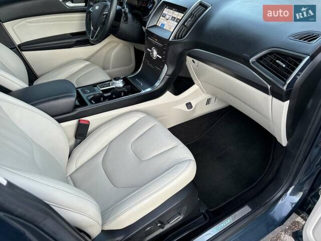 Синий Форд Эдж, объемом двигателя 2 л и пробегом 113 тыс. км за 18500 $, фото 23 на Automoto.ua