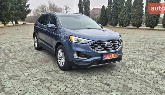 Синий Форд Эдж, объемом двигателя 2 л и пробегом 248 тыс. км за 14499 $, фото 8 на Automoto.ua