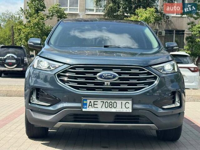 Синий Форд Эдж, объемом двигателя 2 л и пробегом 125 тыс. км за 21200 $, фото 2 на Automoto.ua
