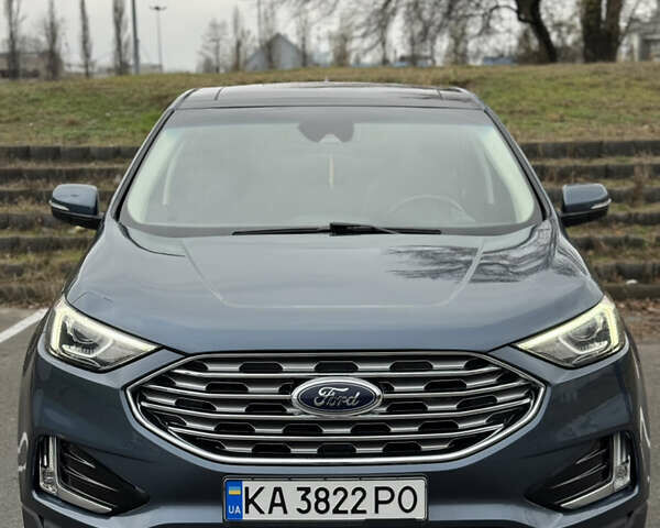 Синій Форд Едж, об'ємом двигуна 2 л та пробігом 61 тис. км за 17500 $, фото 5 на Automoto.ua